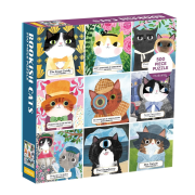 Bookish Cats pussel 500 bitar